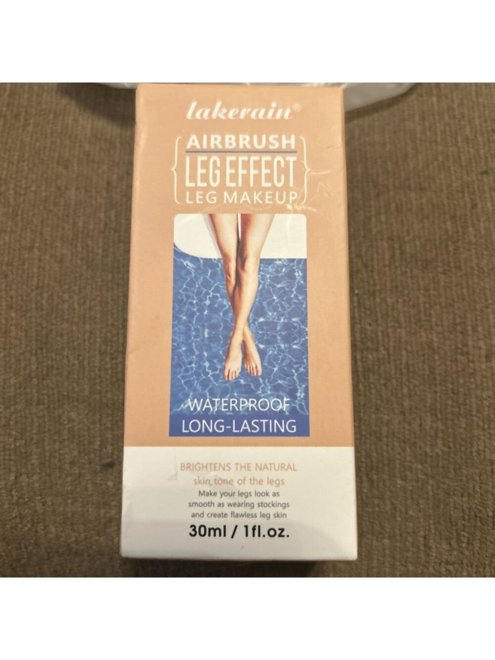 Lakerain Airbrush Leg Effect Makeup  Waterproof Long Lasting Leg New Sealed 02